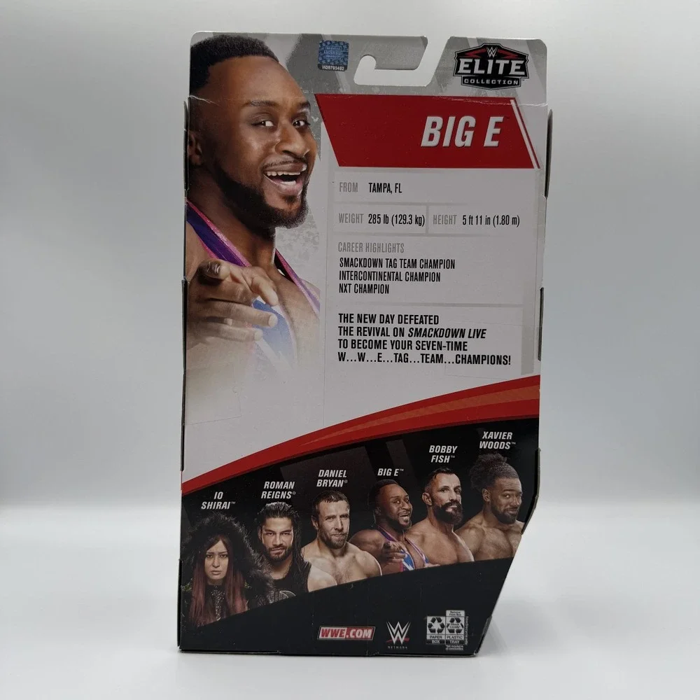 Mattel WWE Elite Collection Series 79 Big E Action Figure & Belt Pro Wrestling